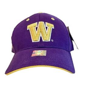 NEW HMI Washington Huskies Purple Gold Baseball Cap Hat Adult OSFM NWT